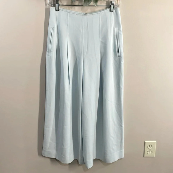 NWT Club Monaco Theodasia Wide Leg Pant Mint 2 - Picture 1 of 16